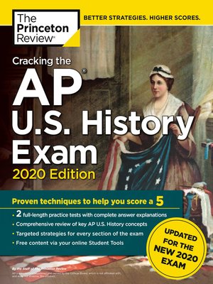 cover image of Cracking the AP U.S. History Exam, 2020 Edition